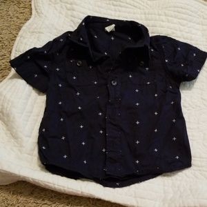 Button down shirt 6-12mo